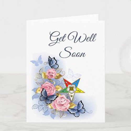 (image for) OES Roses Get Well Cards (8)